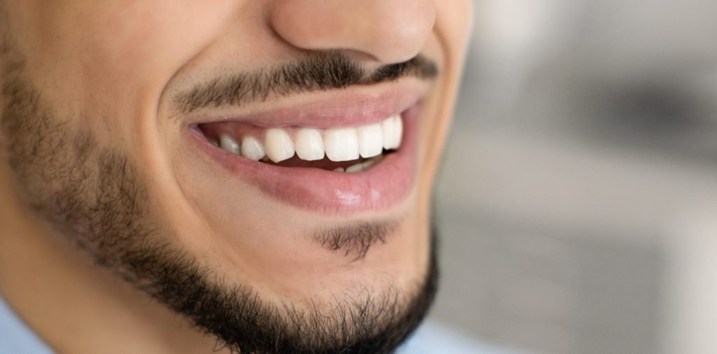 A man with a beautiful smile